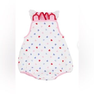 Beaufort Bonnet Happy Hearts Saylor Sunsuit